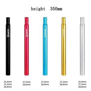MTB 시트포스트 25.4 27.2 28.6 30.8mm 350 450mm 알루미늄 합금 시트 튜브 롱 픽시 연장 자전거 부품 액세