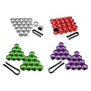 20x 자동차 바퀴 너트 캡 커버 휠 림 클립 제거 도구 장식 볼트