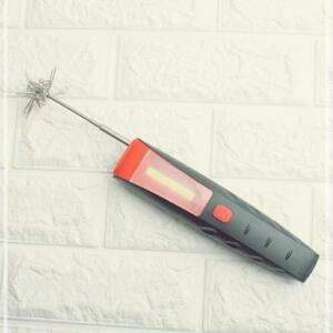 [2개구성] 안테나 자석COB 라이트 랜턴 손전등 학교 교실 학원 관공서 캠핑등 작업등 후레쉬 NWBC2A8C