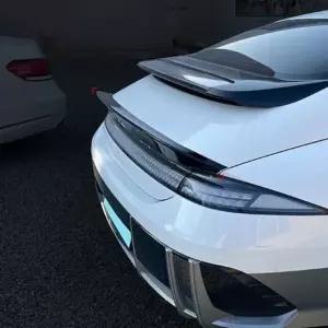 리어 스포일러 리어 바이저 글라스 윙 자동차 날개 튜닝 에어로