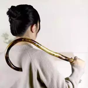 휴대용 셀프 안마기 등나무 갈고리 목어깨 시원한 어깨 지압기 경추 오십견 H649