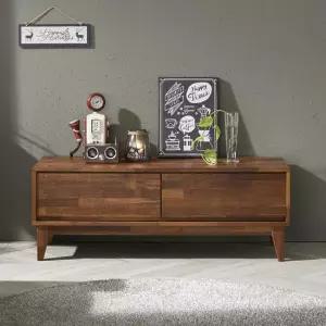 [착불]칸드로 멀바우원목 1200 서랍형거실장