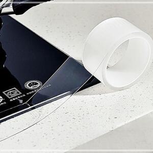 [2개구성] 다름 누수테이프 실리콘테이프 5cmX10m 투명 싱크대 틈새차단 욕실방수테이프 LW67018C