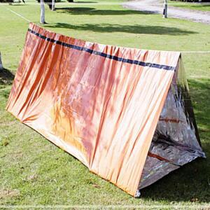 [2개구성] 방수텐트 비상텐트 접이식 캠핑텐트 생존침낭 안전텐트 AWFE240C