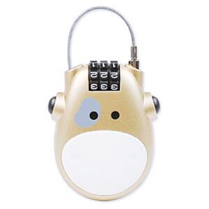 [2개구성] 3중번호잠금 강력 젖소모양 자물쇠 골드에디션 오토릴 ARWF2E90C