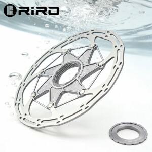 RIRO 1/2PC 자전거 센터락 디스크 브레이크 로터 140/160mm MTB 로드 바이크 유압 부품