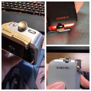 Xiaomi 15 울트라 전문 사진 세트 카메라 그립용 황동 셔터 릴리즈 버튼