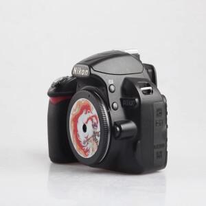 팬케이크 렌즈 F 마운트 프리 포커스 일회용 빈티지 레트로 올드 CCD 필름 느낌 포인트 앤 샷 D3000 D80 D5