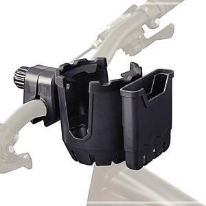 [2개구성] 삼에스주 킥보드 블랙 자전거 킥보더 용품 유모차 케이지 물병 물통 거치대 컵홀더 LWACD485