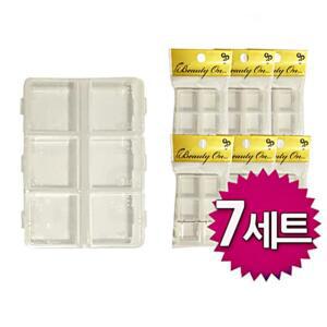 [2개구성] 6할 7세트 알 휴대용 약병 보관통 약통 일주일 분 AW379789