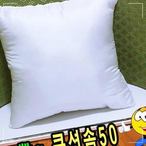 [2개구성] 쿠션솜50/지퍼형/솜쿠션/솜/속지/압축포장 학교 교실 학원 관공서 KWB2B3FA