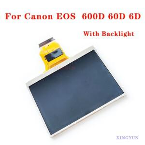 1PCS 새로운 LCD 화면 디스플레이 Canon EOS 600D T3i 키스 X5 백라이트 카메라 수리 부품