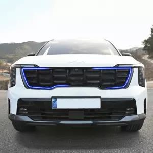 쏘렌토 MQ4 페이스리프트 튜닝 그릴 상단 방충망