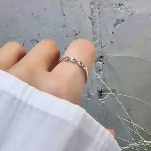 SS1022 여성 물고기 디자인 반지 실버 유니크 데일리 은반지 실버 925