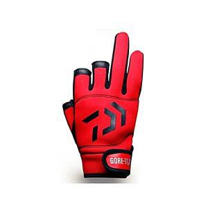 [2개구성] GORE-TEX 세손가락노출 울브스 F낚시장갑 RED 품 민물낚시 바다낚시 낚시용 AWAD7226