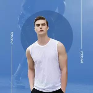 남성 런닝 민소매 나시 쿨 메리야스 기능성 여름속옷