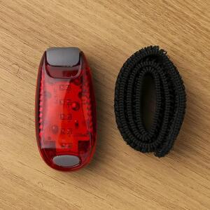 [2개구성] 경고등 클립형 후미등 용품 안전램프 비상등 후방등 안전등 야간작업 밴드 자전거 HW38BCB6