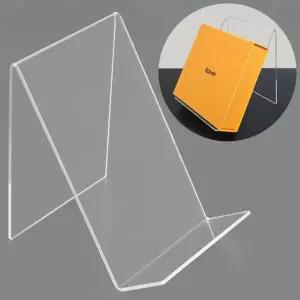 스탠드 경사형 아크릴 진열대 130 책 소품 상품 디피용