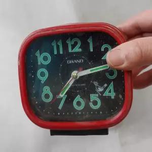 작동안됨 추억소품 미니 소품용 시계 중고 탁상시계 옛날시계