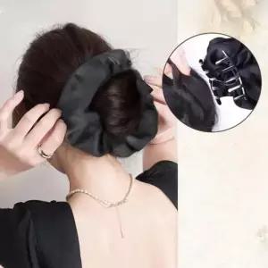 묶은머리 핏픽 곱창밴드 집게핀 똥머리 부분가발 올림 당고머리