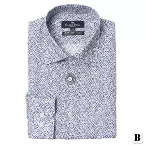 카운테스마라23SS 수입 플로럴 프린트 준슬림핏 캐주얼 긴소매B CDSW1C4101B0