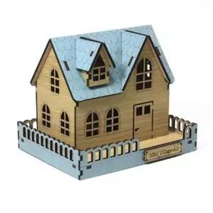 빌리지 조립건물 미니어처 조립 나무 하우스 프라모델