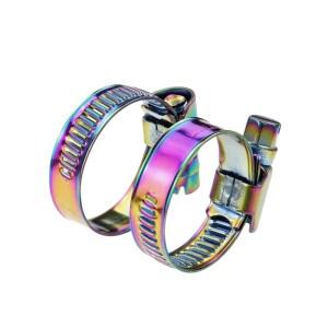 도금 컬러 클램프/바이크 오토바이 호스 클램프 에어 필터 클립