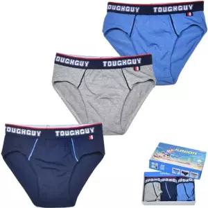 스타킹 부드럽고 상쾌한 순면스판 주니어 남삼각 팬티 3매입