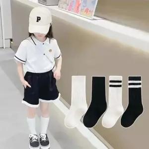 두줄무지 아동 니삭스 양말 205411 4종세트(M-L)