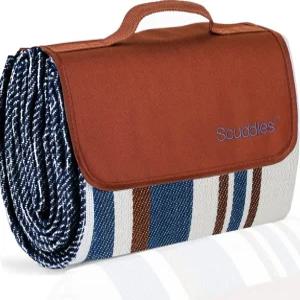 스커들 초대형 피크닉 담요 ？ 60인치 x 방수 야외 매트와 부드러운 이중 레이어 편안함 해변 캠핑 잔디밭