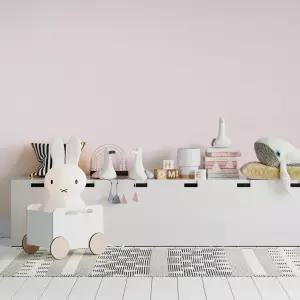 셀프 인테리어 접착식 실크벽지 핑크 50cmX2.5m 단열 벽지