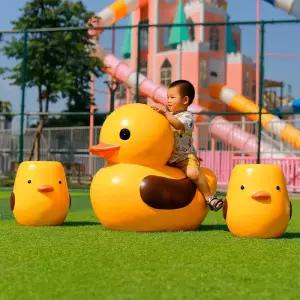 키즈카페 동물 의자 모형 장식품 강아지 토끼 오리