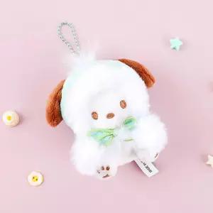 산리오 포차코 컬러망토 인형 키링 가방고리 8cm