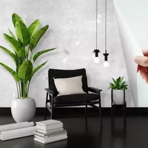 셀프 인테리어 접착식 실크벽지 50cmX10m 결로 방지 단열벽지