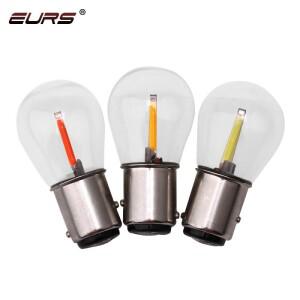 1Pcs 1157 LED BAY15D Ba15S P21/5W 신호 램프 주간 러닝 라이트 자동차 브레이크 중지 테일 전구 12V