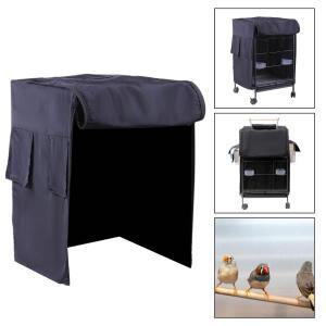 새장 커버 카바 상단 개폐형 보호 기능이  앵무새 토끼 마카오 버디용 호환 야간