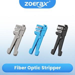 ZoeRax 광섬유 스트리퍼 도구 0~3.2mm/3.2~5.6mm/5.6~7.9mm 동축 케이블 조정 가능한 슬리터