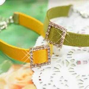 문펫 코코 큐빅 목걸이강아지패션 고양이방울 넥타이 용품 악세사리 애묘