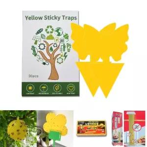 뿌리파리 끈끈이 날파리 초파리 트랩 30매 나비모양/킬라/나방/킬링/간편/가든/없애는법/킬러/다용도/업소