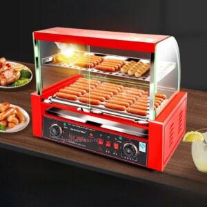 소시지 굽는 기계 그릴 편의점 가래떡 전동 굽는기계 소떡 매장 핫바 휴게소 야시장 매점
