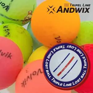 중고 3선 로스트볼 볼빅 무광 비비드 30알