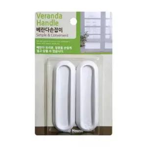 손잡이 베란다 유리문 창문