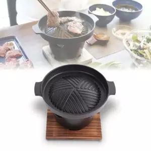 1인 화로 개인 고기불판 실내 고체 연료 소형그릴 화로