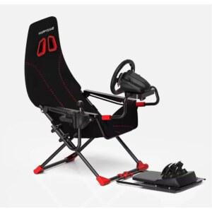 레이싱 게임 의자 스티어링 자동차 카본패턴 플레이시트