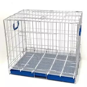 4B 크롬 사각 철장(중)141강아지케이지 애견 펜스 애완동물 강아지집 하우스