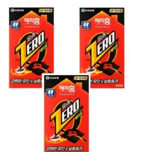 유한/해피홈 제로베이트 8입 (큰바퀴) 3묶음