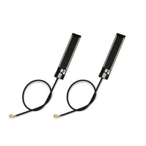 LoRa 안테나 433MHz 내장형 PCB 패치 433mhz 모듈 15cm 연장 케이블이 있는 고이득 디지털