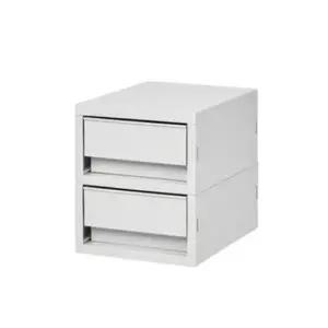 [문구] 2단테이블정리 2단 소품 오피스데스크정리 서랍형정리함