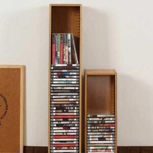 씨디 CD장 레코드판 보관함 인테리어 수납함 소품 원목 정리 정리함