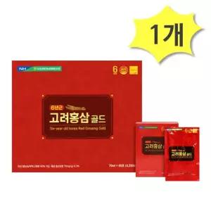지리산마천농협 6년근 고려홍삼골드 70ml 60포 x 1박스 홍삼선물